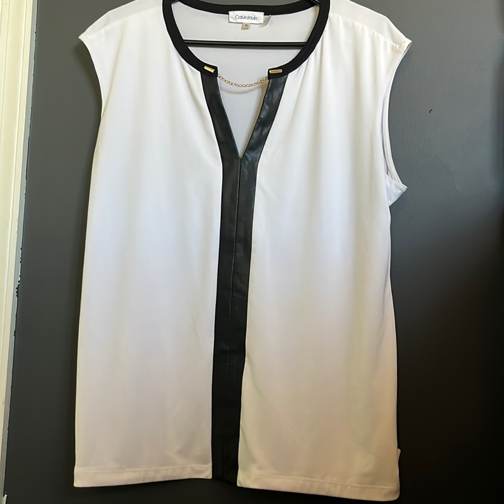 Calvin Klein Sleeveless Blouse
